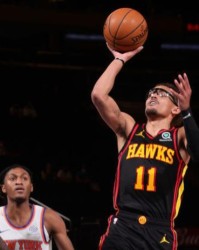 nba投注-22, 特雷杨62分创老鹰队史新纪录  